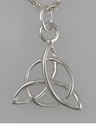 The "Charmed" Triquetra Symbol in Sterling Silver