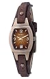 Fossil Skinny Cuff Brown Dial Watch