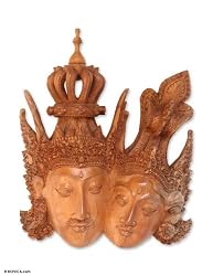 'Amalgamation Rama and Sita,' mask