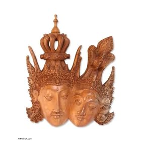 'Amalgamation Rama and Sita,' mask