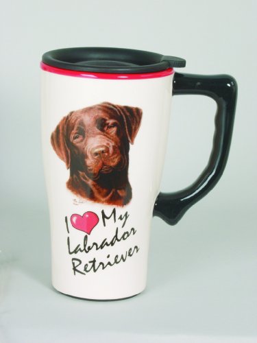 Chocolate Lab Travel Mug