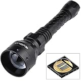 Evolva Future Technology T50 IR 50mm Lens Infrared Light Night Vision Flashlight Torch -To Be Used with Night Vision Device (Infrared Light Is Invisible to Human Eyes)
