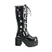 Demonia Men's Ranger 318 Patent Leather Shoes