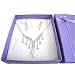 Deluxe Rhinestone Necklace & Earring Set (A) ~ Elegant Rhinestone Jewelry & Accessories ~ Great Gift Idea!
