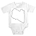 Onesie with Africa, map, 