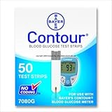Bayer's Contour Test Strips Size: 50 Strips