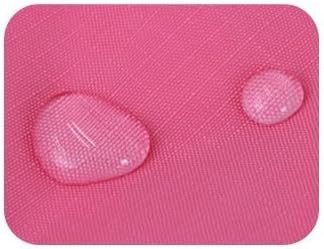 Come2Sell High capacity Clear Waterproof Travel Cosmetic Bag Carry Case Toiletry Rose Red