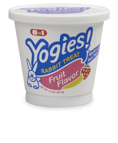 8in1 Yogies for Rabbit - Fruit Flavor, 3-1/2-Ounce