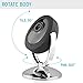 IP Camera, H.264 1280x720P P2P Wireless Wifi Home Security IP Camera with IR-CUT and Night Vision, 120 Degree Wide Mobile Remote Viewing with Two-Way Audio
