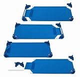 Value Line Standard Cot - 4 Pack Unassembled (Ocean Blue) (4.75H x 20.75W x 51D)