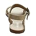 Anna Covina-8 Women's Basic Round Toe Ankle Strap Flat Heel Sandal Shoes