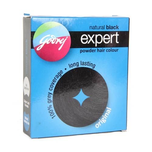 Godrej Natural Black Expert Powder Hair Color