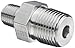 Parker Stainless Steel 316 Pipe Fitting, Hex Nipple, 3/8