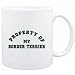Mug White " PROPERTY OF MY Border Terrier " Dogs