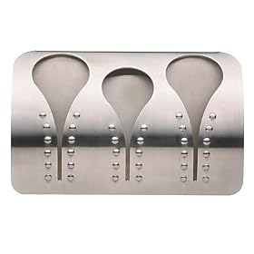 Master Class Towel Holder / Triple Holder, Stainless Steel