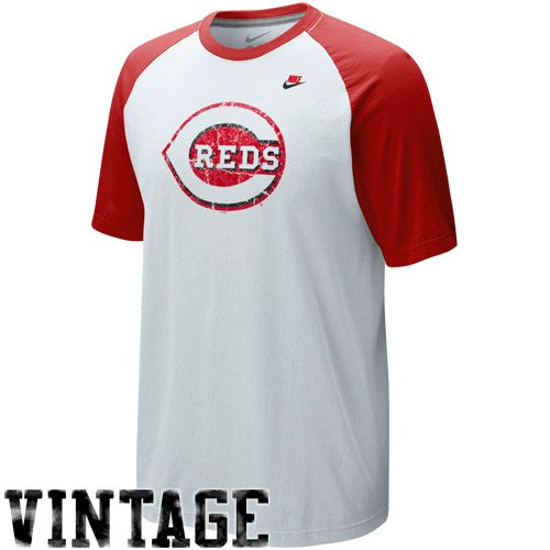 Cincinnati Reds Cp Dugout Raglan TEE 2011 (Medium)