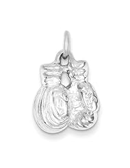Sterling Silver Boxing Glove Charm