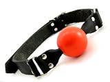 M2m Gag, Leather, Ball, Fire Orange