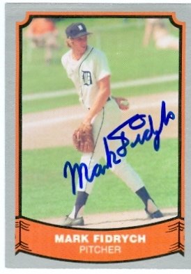 Mark Fidrych Autographed/Hand Signed MLB Baseball Card (Detroit Tigers) 1988 Pacific Baseball Legend