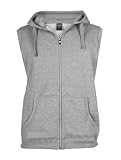 Urban Classics Light Fleece Sleeveless Zip Hoody G