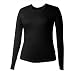 The extremely lightweight, long-sleeved Terramar Women's Filament Jacquard Silk Scoop shirt naturely wicks moisture, keeping you dry, warm and comfortable. Made from pure silk, the Women's Filament Jacquard Silk Scoop serves as a soft and breathable low-profile base layer.  The Terramar Women's Filament Jacquard Silk Scoop is available in multiple sizes.