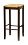 Winsome Wood 29-Inch Square Rush Seat Bar Stool, Set of 2
