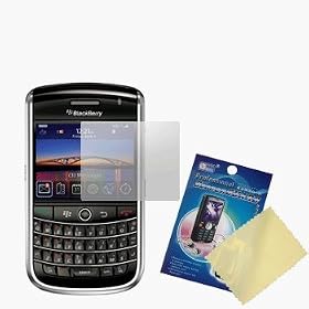 Three LCD Screen Guards / Protectors for RIM BlackBerry Tour 9630 / Bold 9650