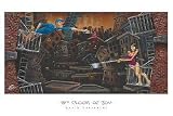 15Th Floor Of Joy - Artist: David Garibaldi - Art Print Poster Size: 36.00 by 24.00 inches
