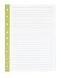 Russell+Hazel Mini Lime Spine Filler Paper (21003)