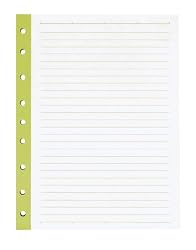 Russell+Hazel Mini Lime Spine Filler Paper (21003)