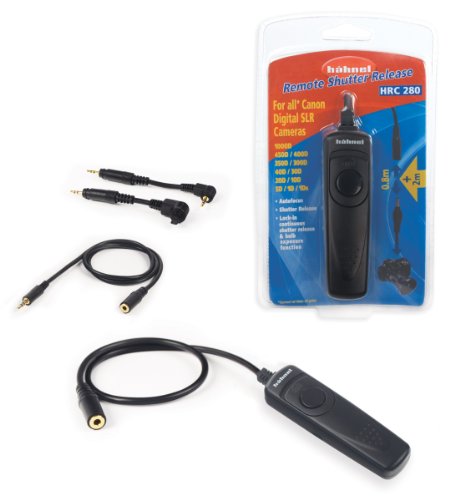 Haehnel HRC 280 Kabel-Fernausl&ouml;ser f&uuml;r Canon 450D / 400D / 350D / 300D / 40D / 30D / 20D / 10D / 5D / 1D / 1Ds