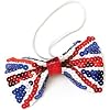 Bristol Novelty BA908 - Union Jack Sequin Bow Tie