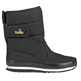 Rubber Duck Snowjoggers Classic Synthetic Nubuck Black Snow Boots