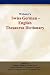 Book Websters Swiss German - English Thesaurus Dictionary