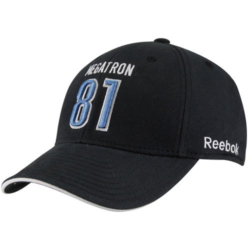 Reebok Calvin Johnson Detroit Lions #81 Black Megatron Player Flex Fit Hat