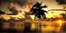Aitutaki Lagoon, Cook Islands Art Poster Print by Peter Hendrie, 40x20