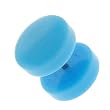 Neon Blue Acrylic Fake Plug - 16g - 11mm Stud - Sold as a Pair