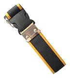 ワークタイム(work time) カラーソフトベルト ワンタッチタイプ 48mm イエロー PNB-248 Y