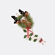 Department 56 Krinkles Plush Reindeer Stocking #38691