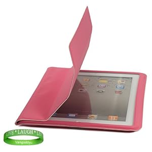 Apple iPad 2 Smart Flap Cover Case 2nd Generation ( Pink )