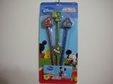 Disney Mickey Mouse Club Pencil with Eraser Topper 3 pack