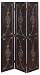 48" Wide Wooden ROOM DIVIDER Screen with Antique Design