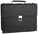 Leonhard Heyden Mens Berlin Two Compartment Briefcase 5504-001