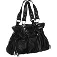 Drawstring Tote by Sondra Roberts - Brown or Black