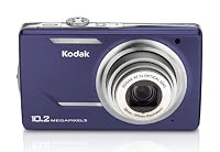 Kodak EasyShare M380 10MP Digital Camera with 5x Optical Zoom and 3.0 inch LCD (Purple)