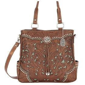 American West Lady Lace Zip Top Convertible Day Bag