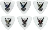 Clayton Acetal Rounded Triangle Picks, .63MM 1 Dozen