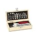 ELMERS X-Acto Knife Set, 3 Knives, 10 Blades, Carrying Case (X5082)