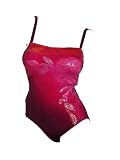 Roxanne Lingerie Bandeau Tank Swimsuit E76080 10/34C Mulberry