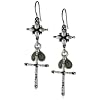 Lucky Brand Small Cross Earrings